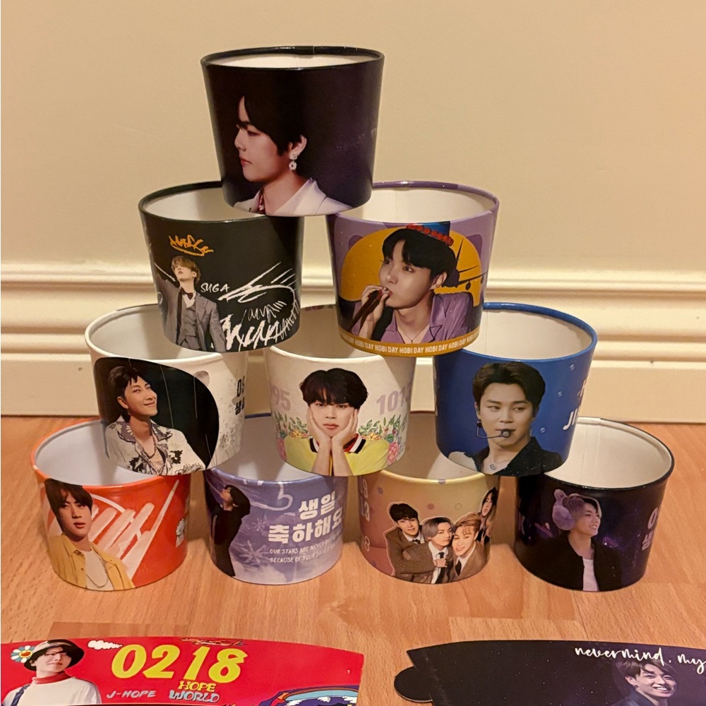 BTS Cupsleeve set